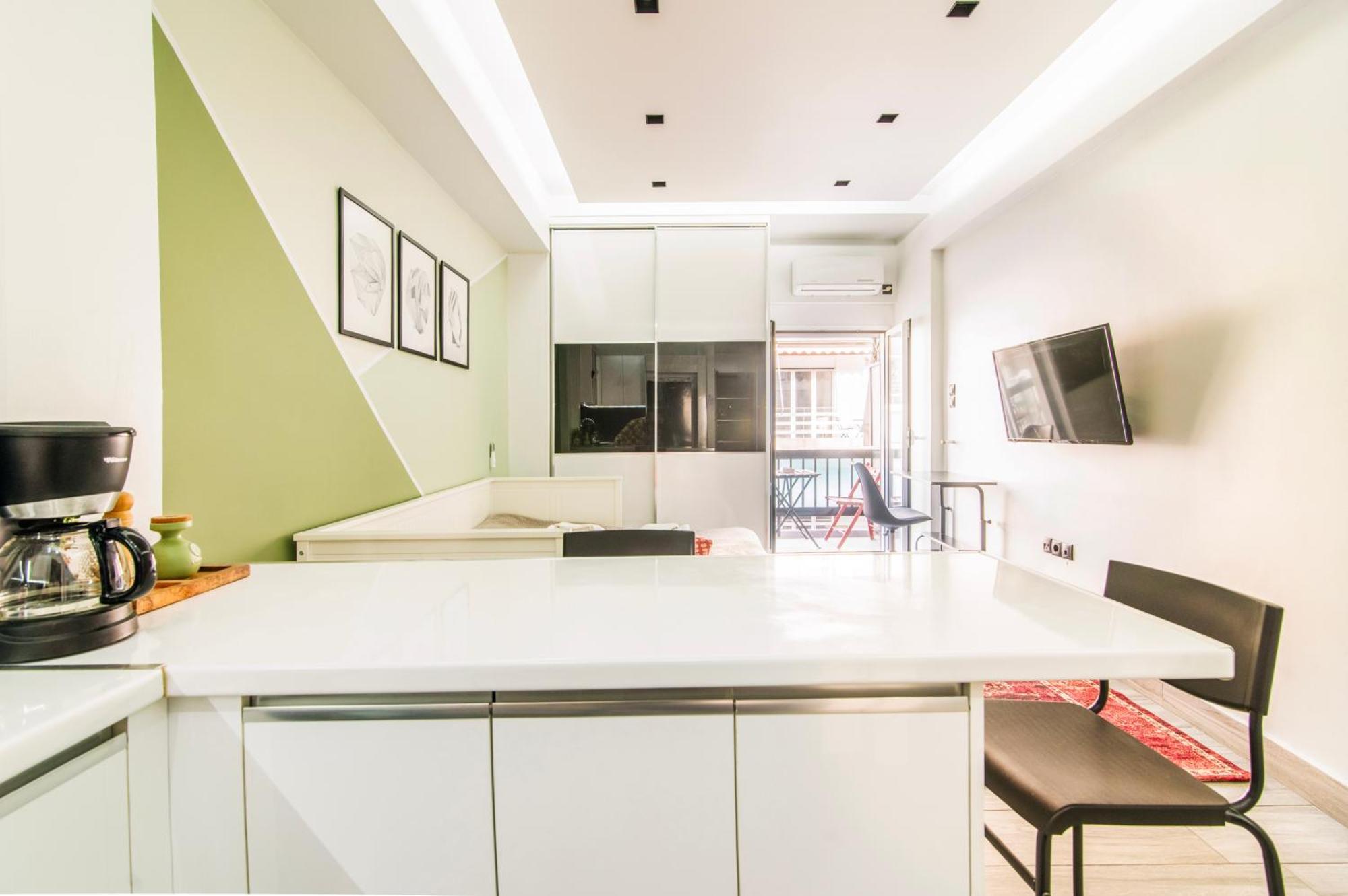 Luxury Studio In Athens City Center ภายนอก รูปภาพ
