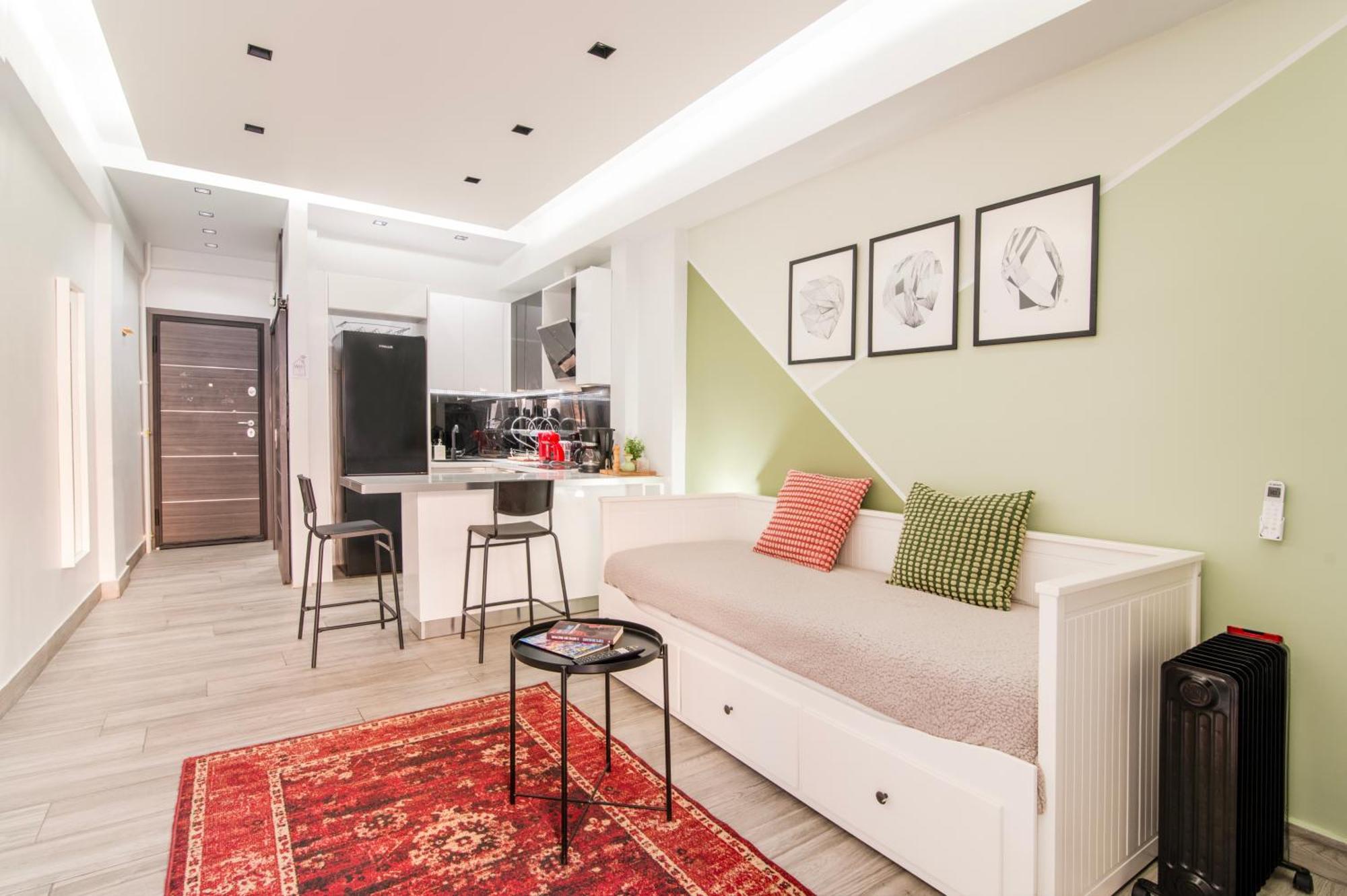 Luxury Studio In Athens City Center ภายนอก รูปภาพ