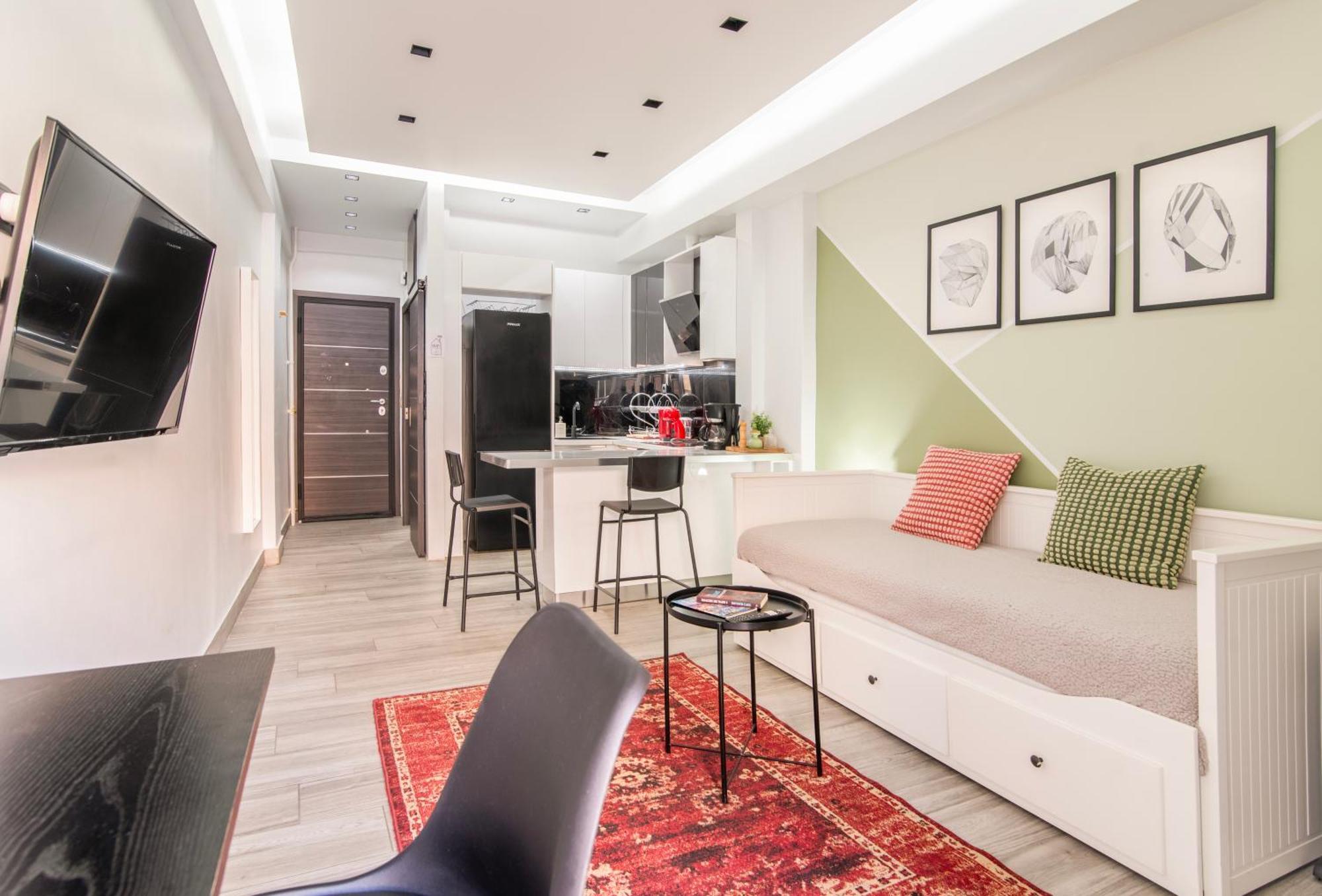 Luxury Studio In Athens City Center ภายนอก รูปภาพ