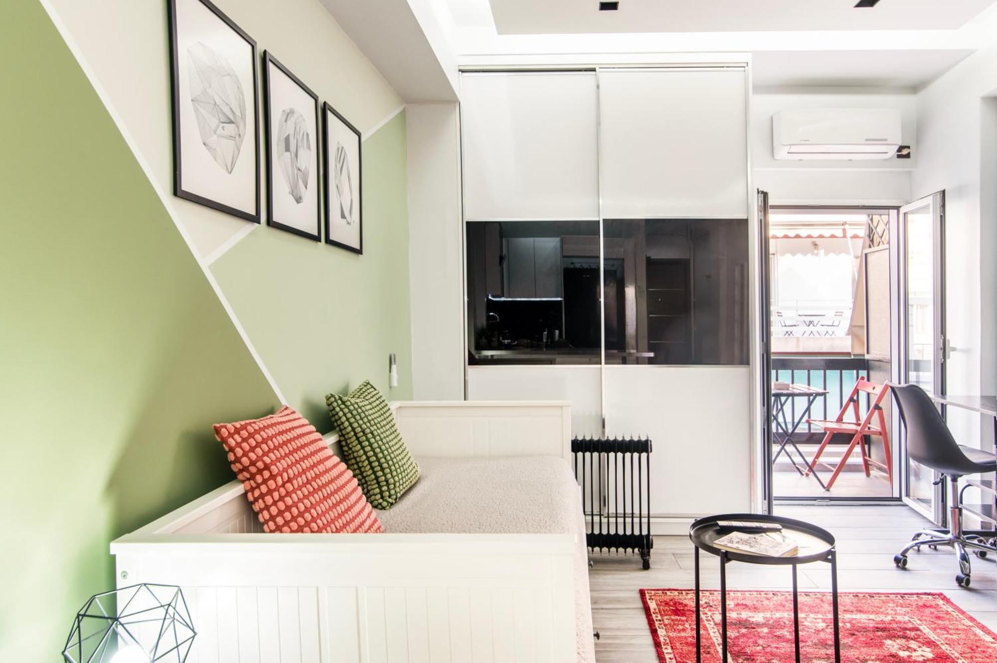 Luxury Studio In Athens City Center ภายนอก รูปภาพ